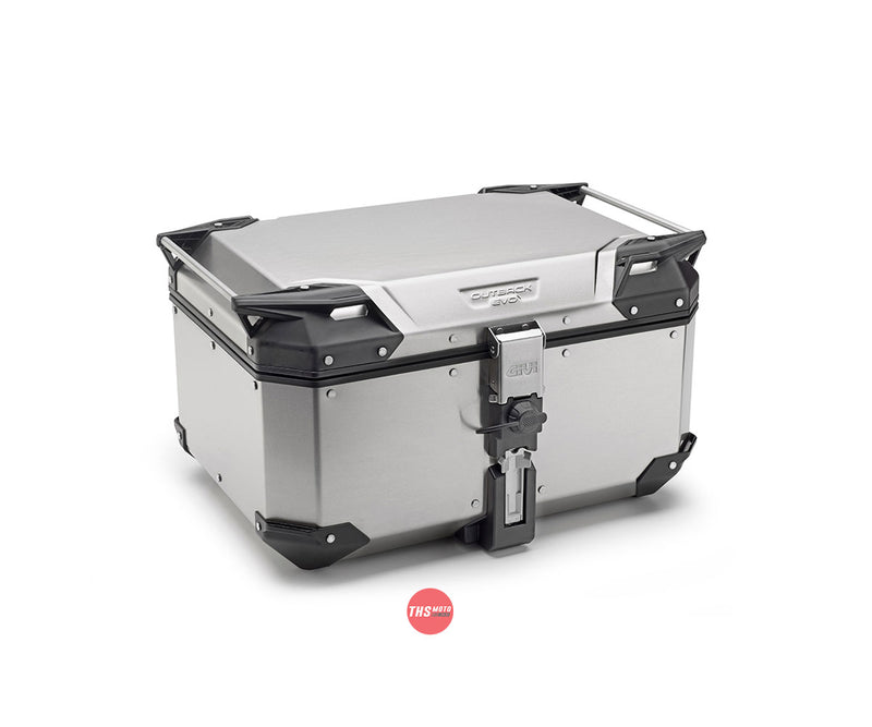 Givi Monokey Top Box 58Lt Outback Evo Alu Silver