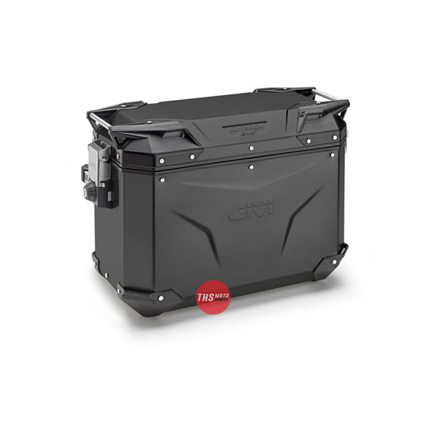 Givi Cam-Side Pannier Left 48Lt Outback Evo Alu Black