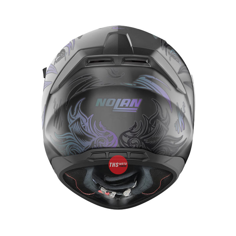 Nolan Helmet N60-6 Muse Flat Lava Grey / Violet Large