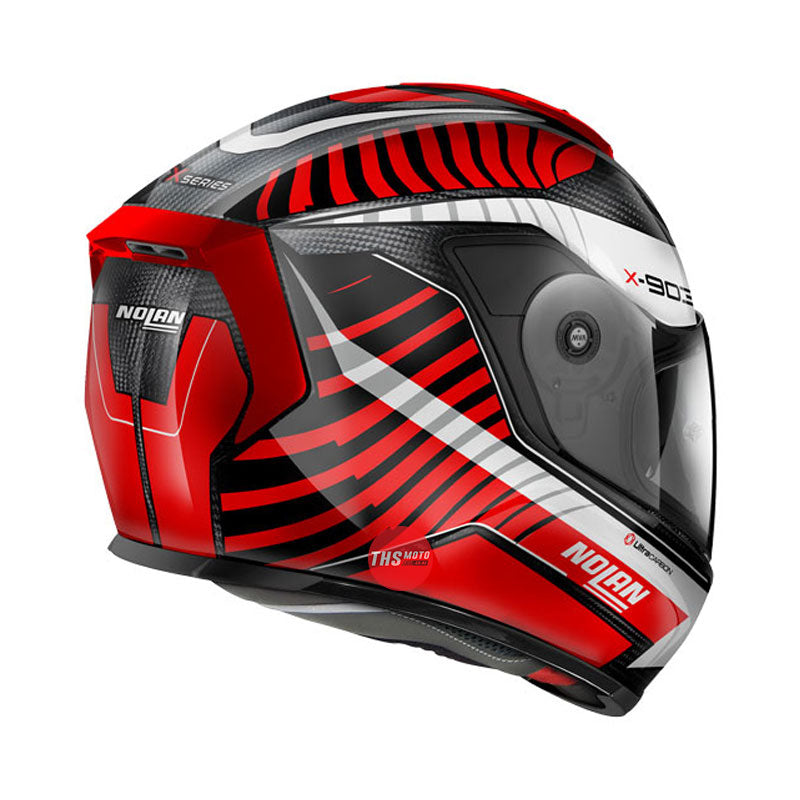 Nolan Helmet X903 Ultra Carbon Starlight Carbon/Red/White Medium