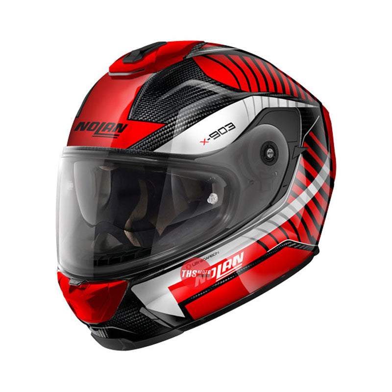 Nolan Helmet X903 Ultra Carbon Starlight Carbon/Red/White Medium