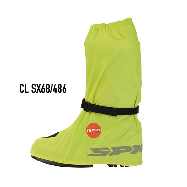 Spidi Hv-Cover Hi Vis Waterproof Boot Covers Medium