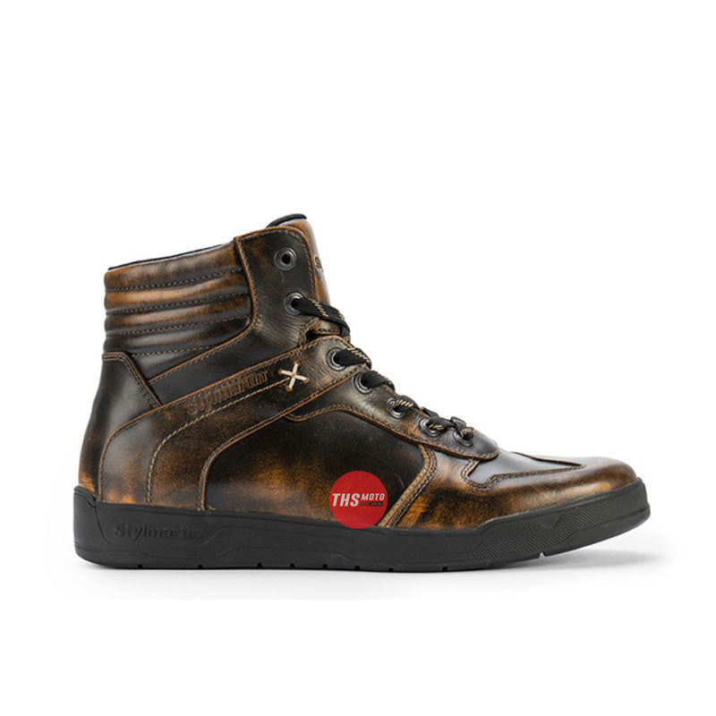 Stylmartin Iron Short Urban Boots Bronze Leather 47