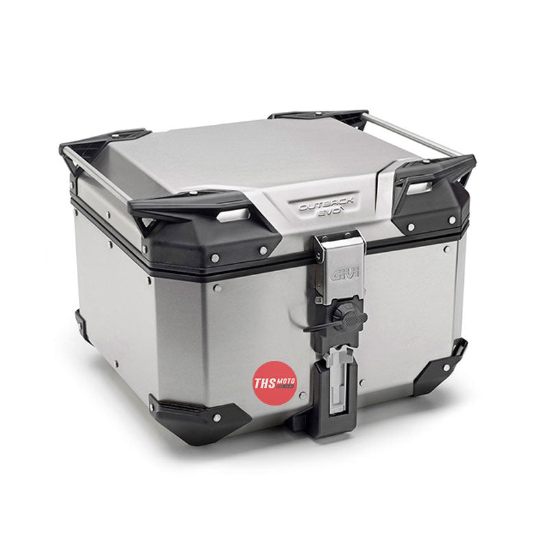 Givi Monokey Top Box 42Lt Outback Evo Alu Silver