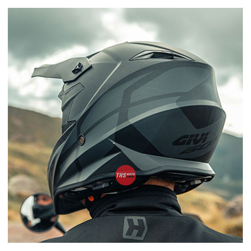 Givi Helmet Full Face Mx 60.1 Matt Black/Dark Grey 61/XL