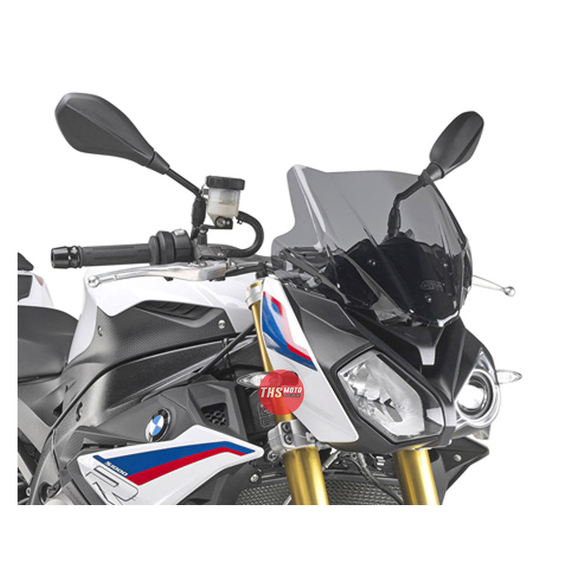 Givi Screen Bmw S 1000 R '14-> Smoked 28X36.5cm (Needs A5104A)