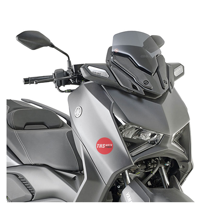 Givi Screen Yamaha X-Max 125/300 '23-> Smoked 36X29cm Low Version