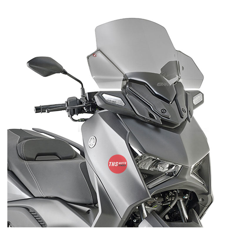 Givi Screen Yamaha X-Max 125/300 '23-> Smoked 58X57cm 2cm Taller