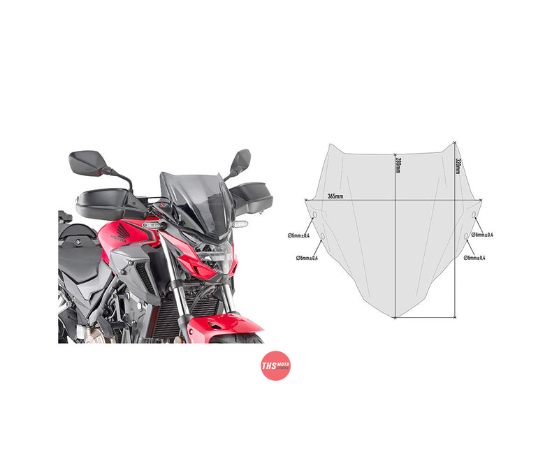 Givi Kit To Fit 1176A/1176Abl Honda Cb 500 F '19->