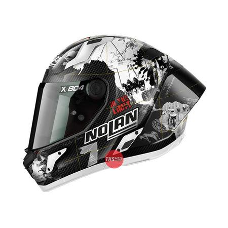 Nolan Helmet X804Rs Ultra Carbon Replica C. Checa White X-Small