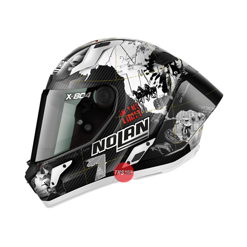 Nolan Helmet X804Rs Ultra Carbon Replica C. Checa White XXL