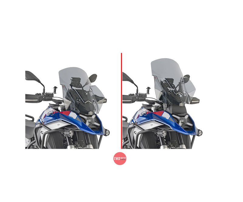 Givi Screen Bmw R 1300 Gs '24-> Smoked 54.5X49cm 20.5cm Taller No Radar