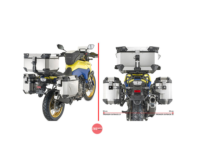 Givi Screen Suzuki V-Strom 800 De/Se '23-> Clear 64X54cm / 40 cm Higher