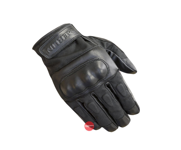 Merlin Ranton Short Wax Gloves Black Medium -