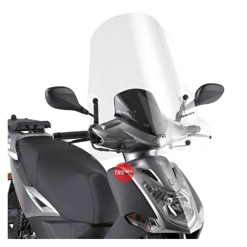 Givi Screen Kymco Agility 50-200 '08-> Clear 66X64cm (A440A/A6106A)