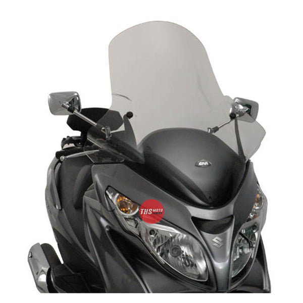 Givi Screen Suzuki Burgman 400 '06-'16 Clear 84X68cm (Needs D266Kit)