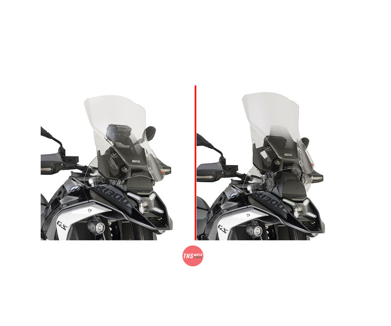 Givi Screen Bmw R 1300 Gs '24-> Smoked 54.5X49cm 20.5cm Taller No Radar