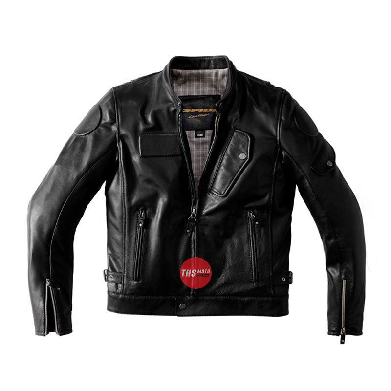 Spidi Fandango Cruiser Leather Jacket Black 56