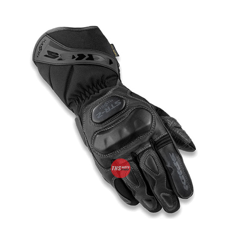 Spidi Str-2 H2Out Gloves Black Small -