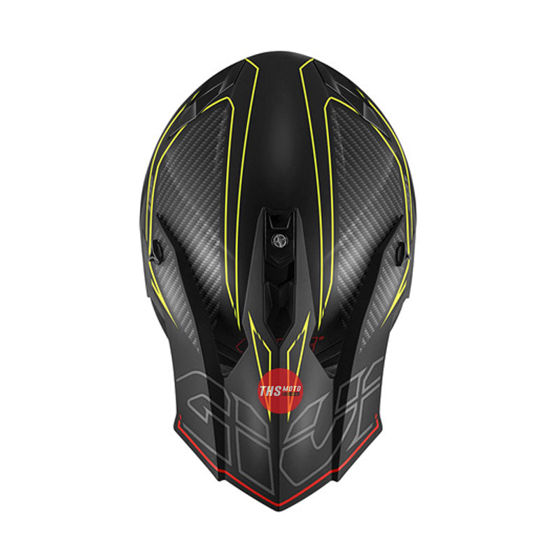 Givi Helmet Full Face Mx 60.1 Matt Black/Neon Yellow 60/Large