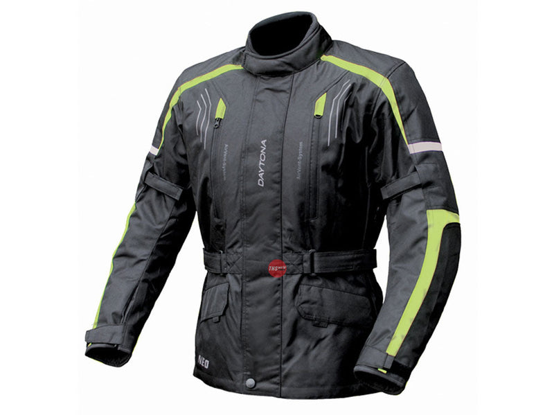 Neo Daytona Black Flo Road Jacket Size 4XL