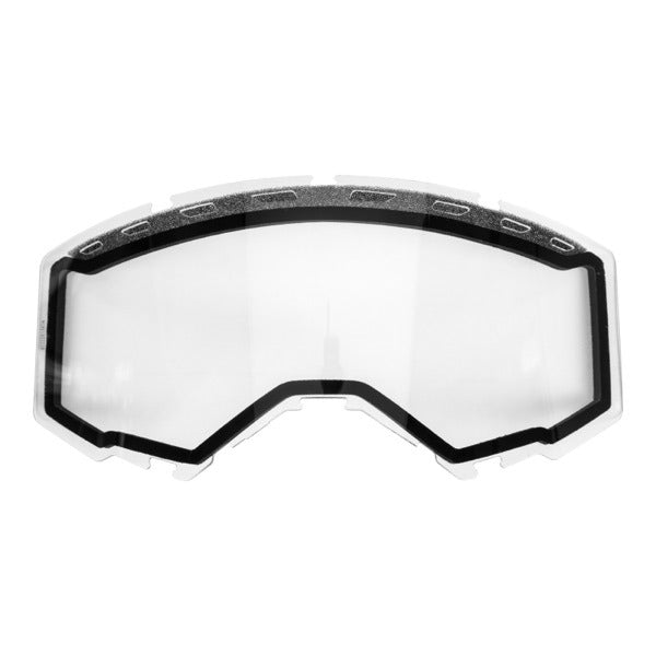 Fly Racing '19- Dual Lens With Vents Youth Clear