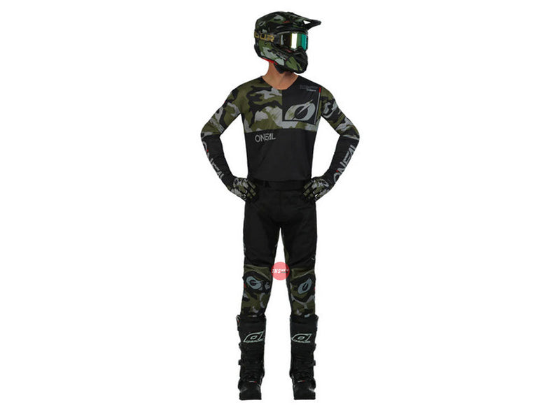 Oneal 23 Mayhem Camo V.23 Black Green Adult 30 Off Road Pants Waist Size 30"