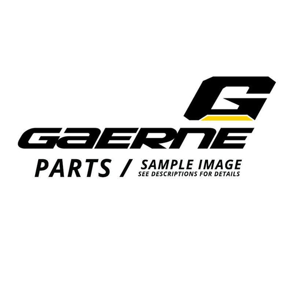 Gaerne Replacement Shin Plate GP1-EVO (BOA TYPE) Black White Spare Parts