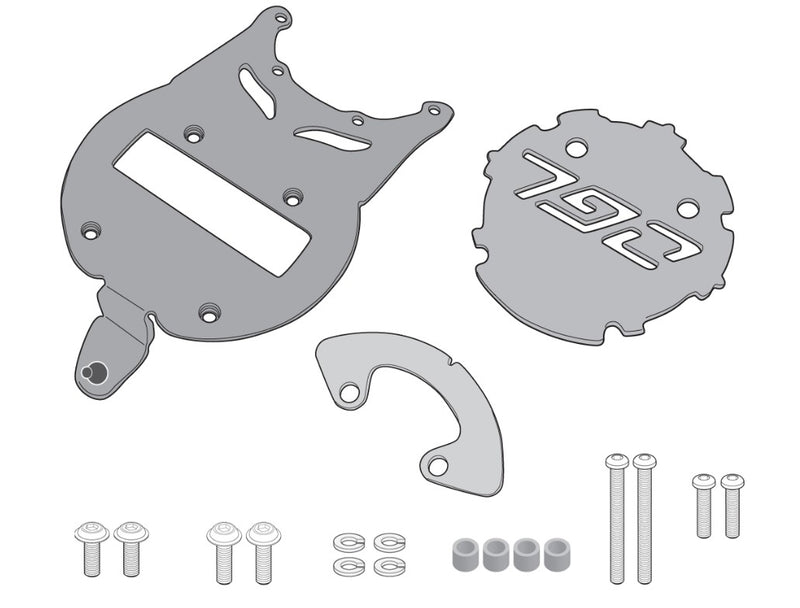 Givi Tanklock Flange KTM 790 Adventure '19-> (now Gi BF51) BF45