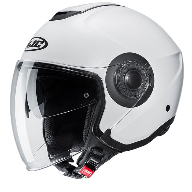 HJC i40 Semi Flat White Open Face Helmet Size XL 61cm 62cm