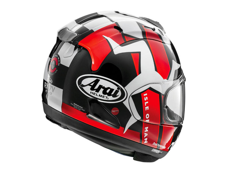 Arai RX-7V Evo 2022 Iom Tt Road Helmet Size Medium 58cm