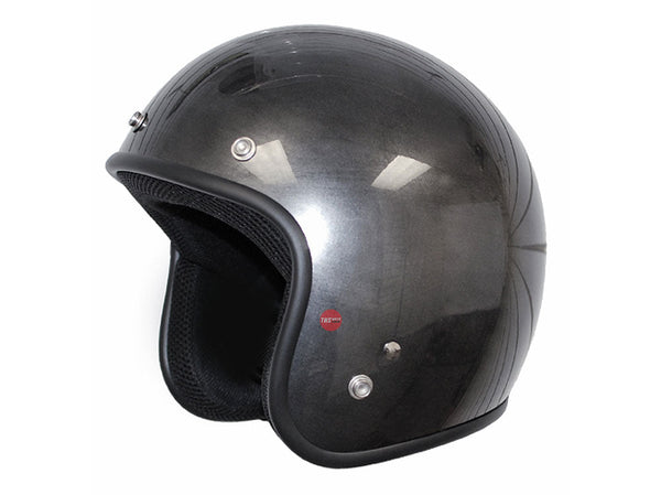 FFM Small Jetpro 2 Low Rider Scratched Metal Road Helmet Size 56cm