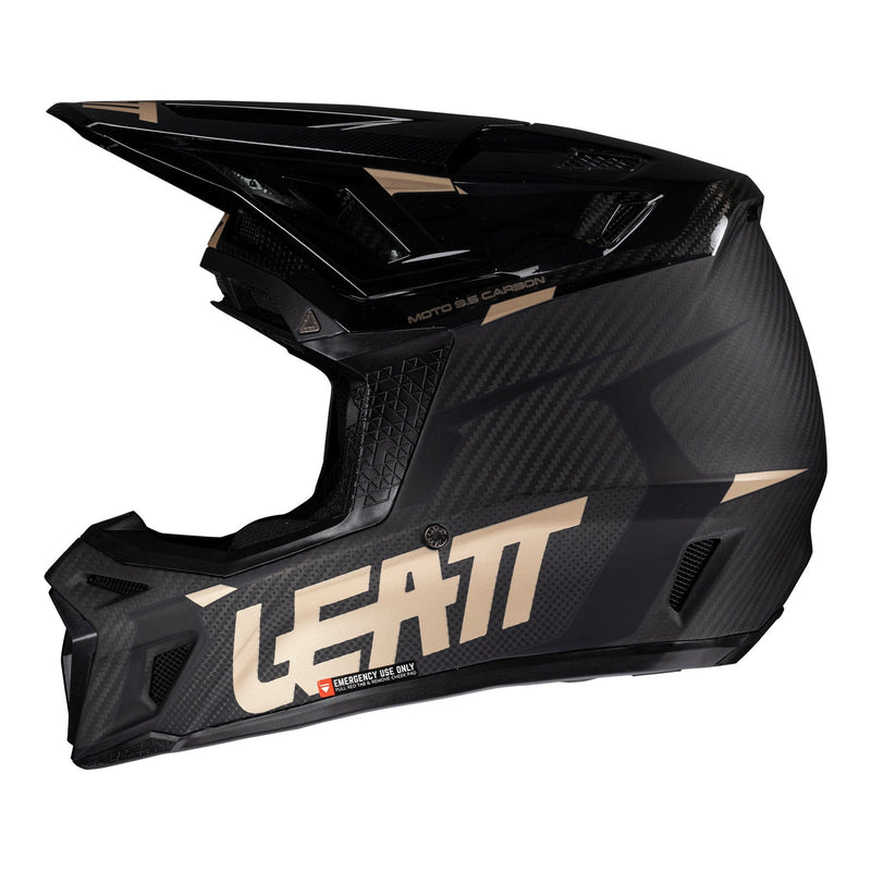 Leatt 2025 9.5 Helmet Kit Carbon Size Small