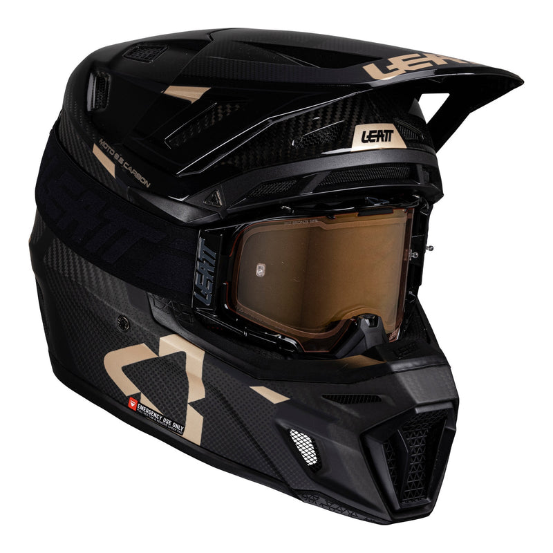 Leatt 2025 9.5 Helmet Kit Carbon Size Medium