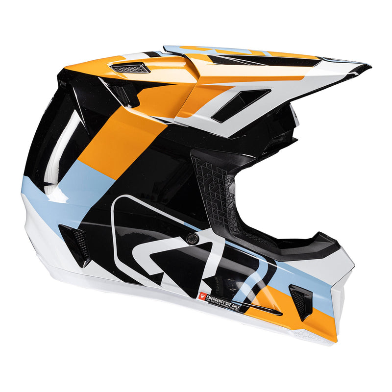 Leatt 2025 7.5 Helmet Kit Orange Size XL 62cm