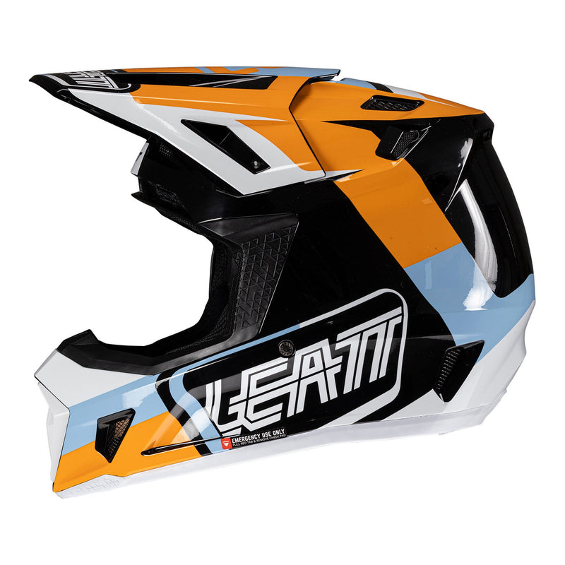 Leatt 2025 7.5 Helmet Kit Orange Size Small 56cm