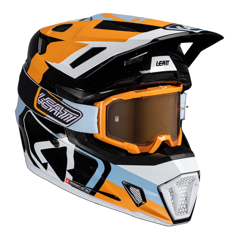 Leatt 2025 7.5 Helmet Kit Orange Size Small 56cm