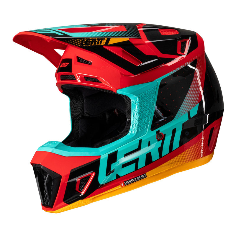 Leatt 2025 7.5 Helmet Kit Red Size XL 62cm