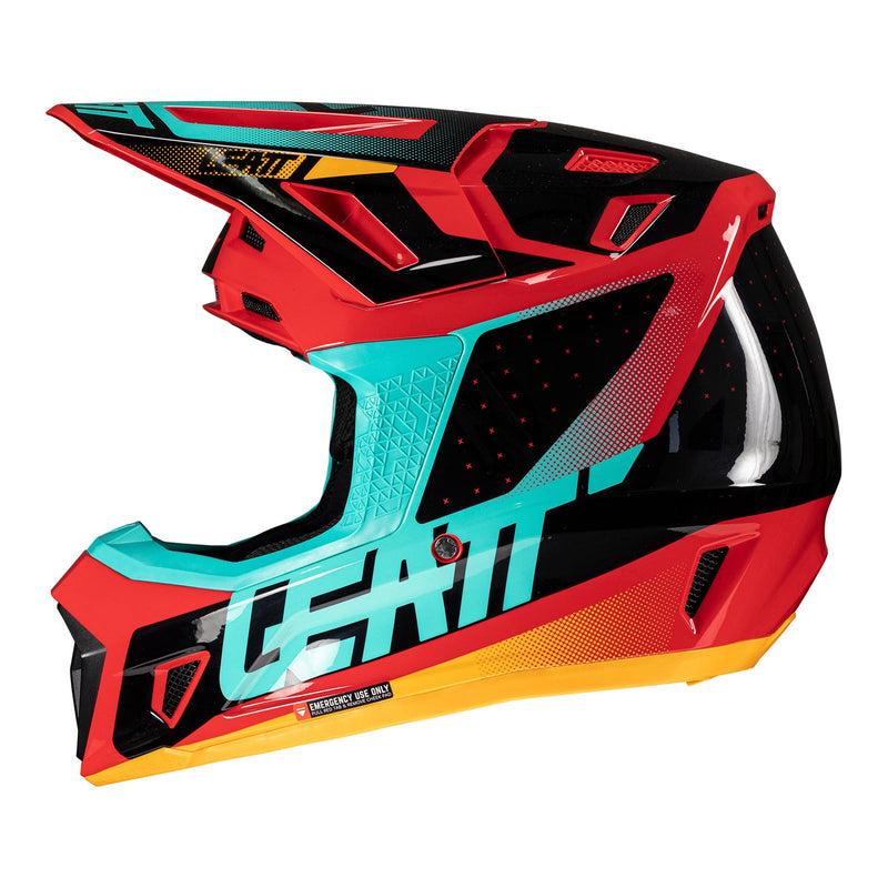 Leatt 2025 7.5 Helmet Kit Red Size Small 56cm