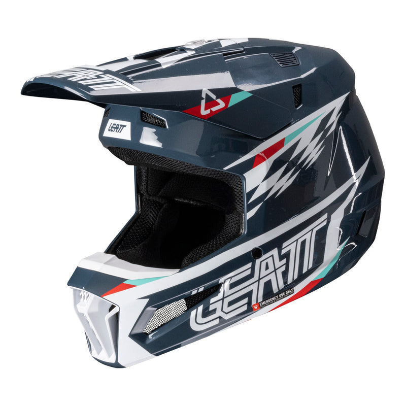 Leatt 2025 3.5 Helmet Kit Blue Size Large 60cm