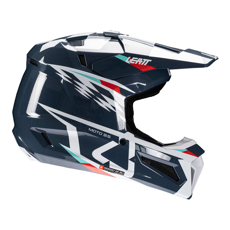 Leatt 2025 3.5 Helmet Kit Blue Size XL 62cm