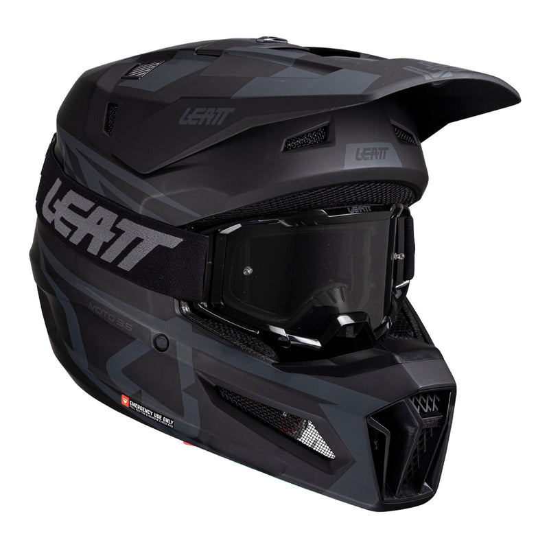 Leatt 2025 3.5 Helmet Kit Stealth Size XS 54cm