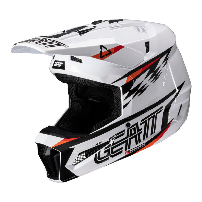 Leatt 2025 3.5 Helmet Kit White Size XS 54cm