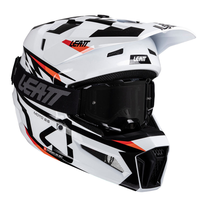 Leatt 2025 3.5 Helmet Kit White Size XS 54cm