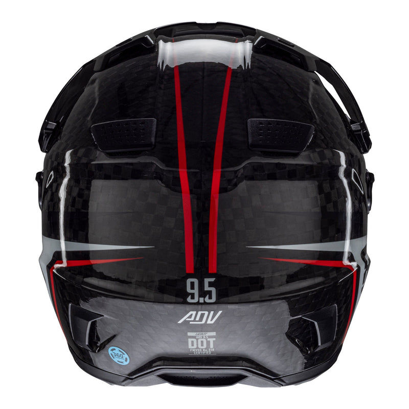 Leatt 9.5 ADV Helmet Kit - Carbon Size Medium 58cm