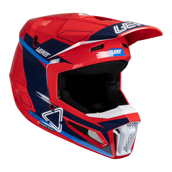 Leatt 2025 3.5 Junior Helmet Kit Royal Size Youth Large