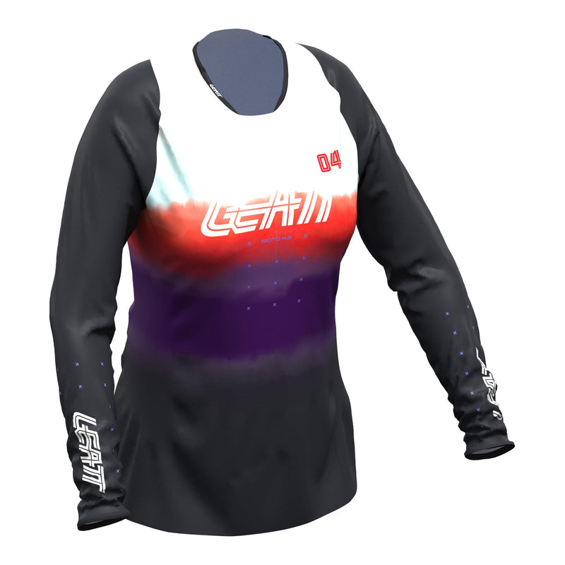 Leatt 2025 4.5 Lite Womens Jersey Sunburn Size Large