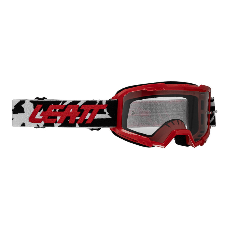 Leatt 2.5 Vizion Goggles (Small) Red Clear 90 VLT