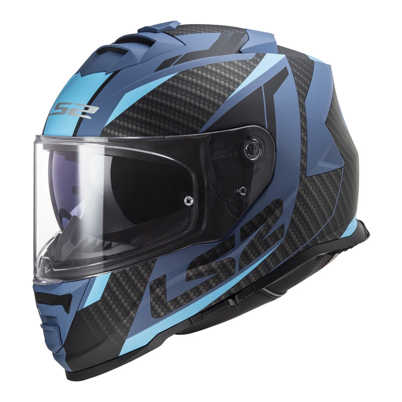 LS2 FF800 Storm II Racer Helmets - Matte Blue 06 Size 2XL 64cm
