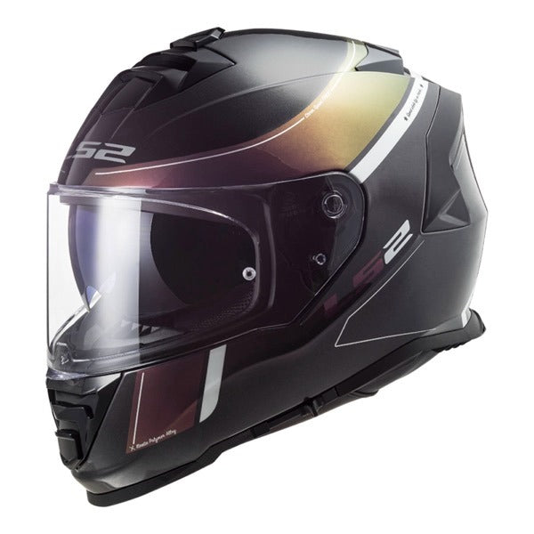 LS2 FF800 Storm Velvet - Black / Rainbow Road Helmet Size 2XL 64cm